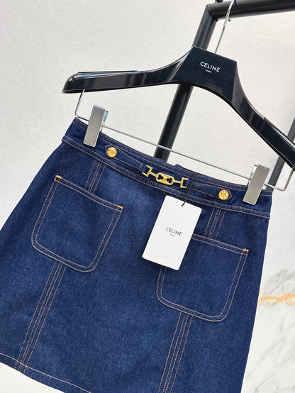 Celi 25ss denim skirt