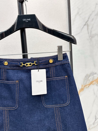 Celi 25ss denim skirt