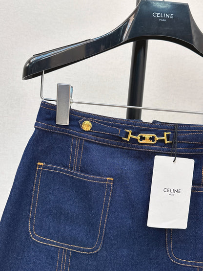 Celi 25ss denim skirt