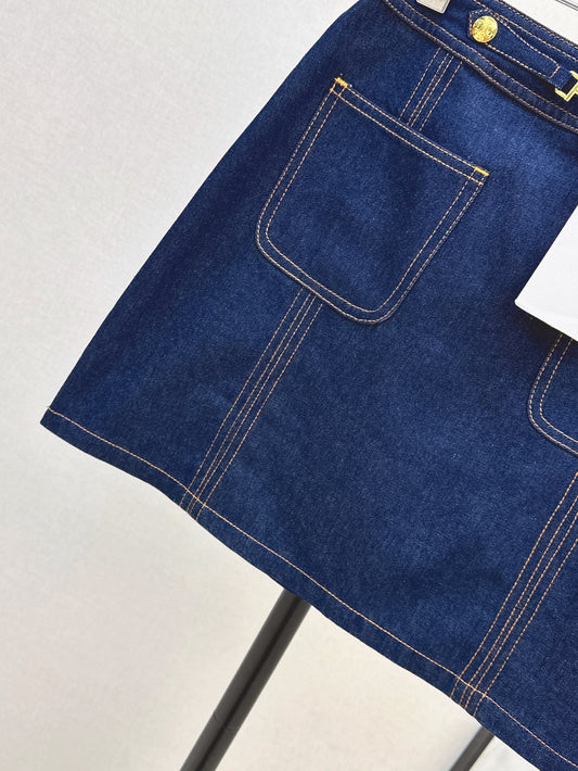 Celi 25ss denim skirt