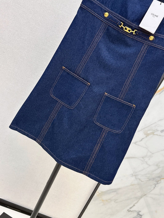 Cel 25ss denim dress