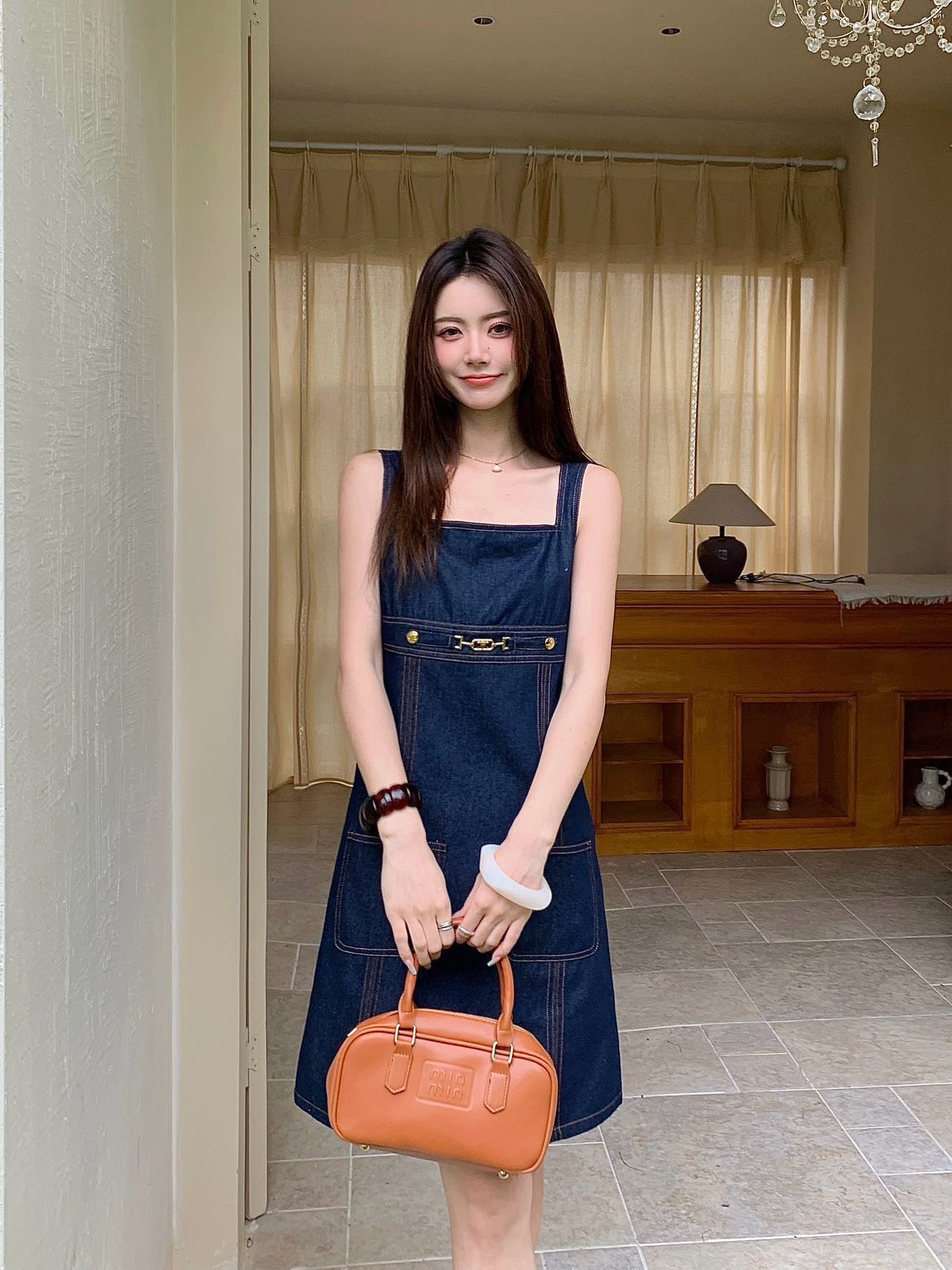 Cel 25ss denim dress