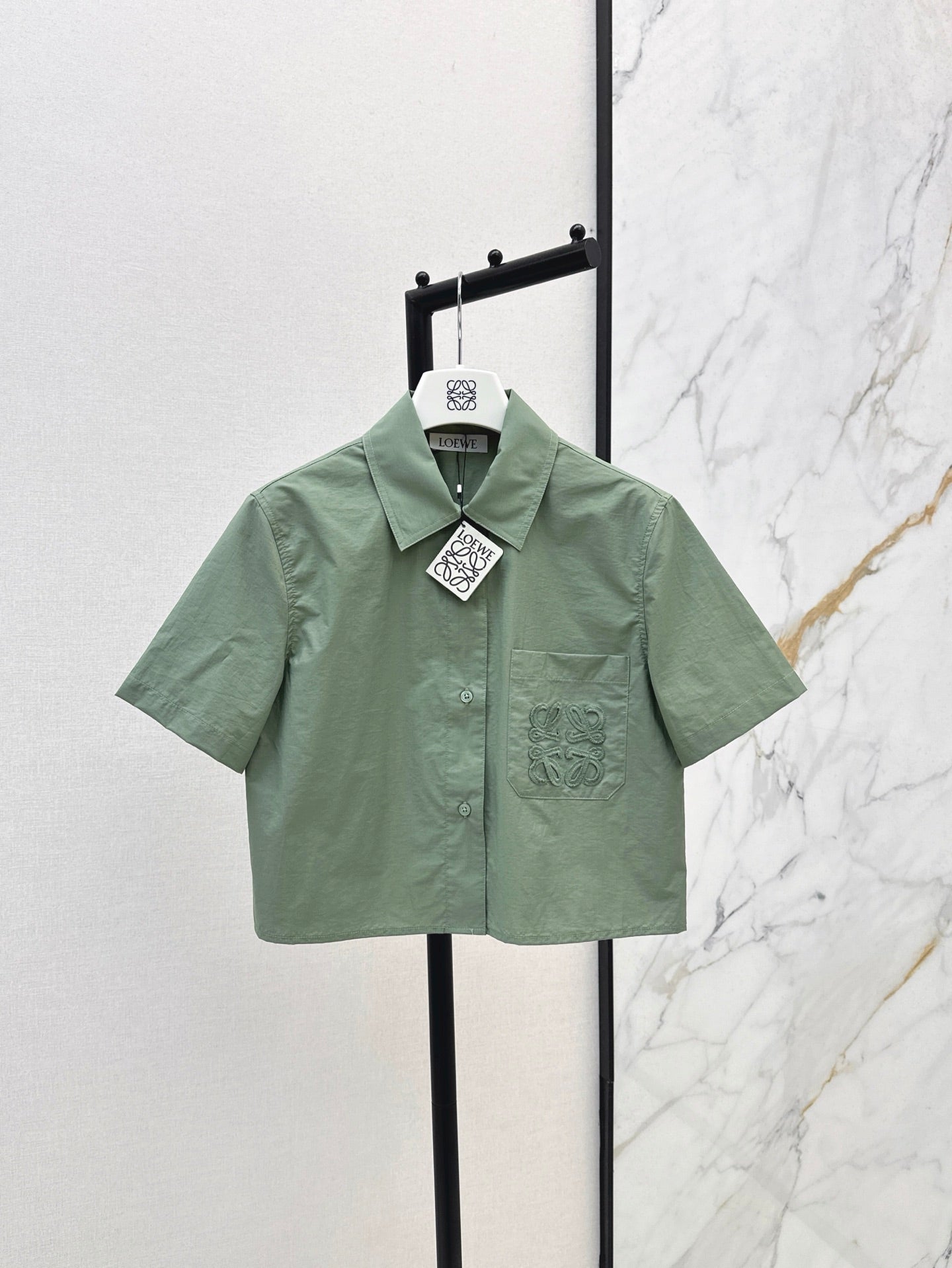 Loe 25ss embroidered shirt