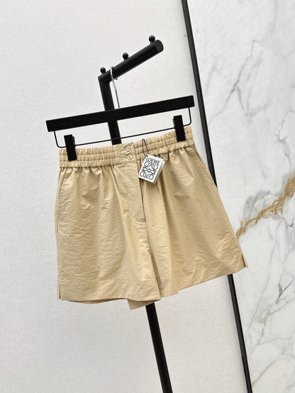 Loe 25ss embroidered short