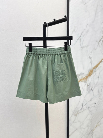 Loe 25ss embroidered short