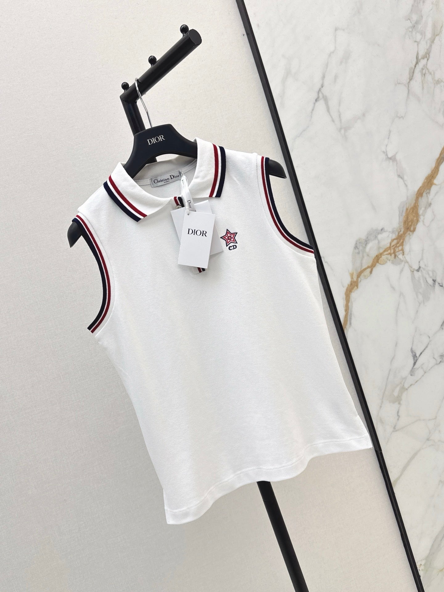 Dio 25ss embroidered vest