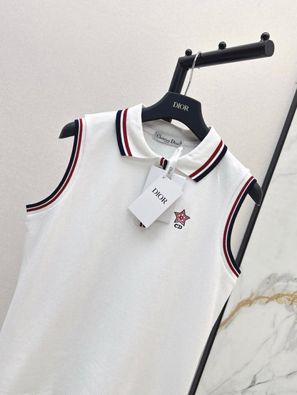 Dio 25ss embroidered vest