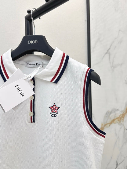 Dio 25ss embroidered vest