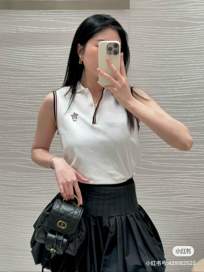 Dio 25ss embroidered vest