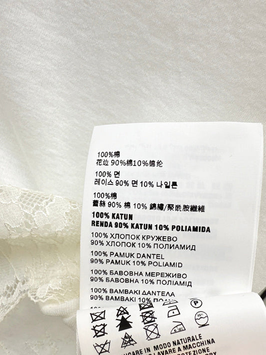 Miu 25ss lace t-shirt