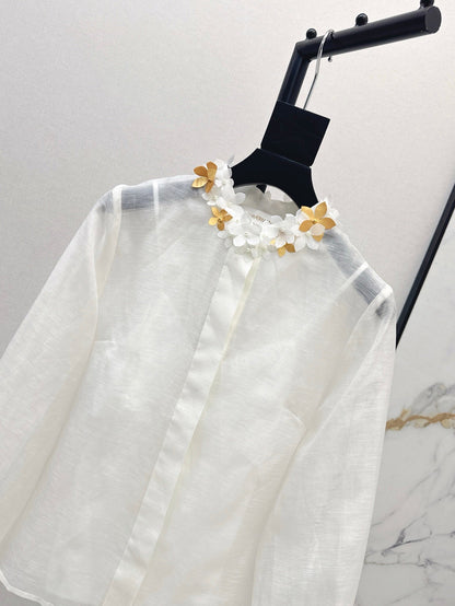 Zimm 25ss linen shirt