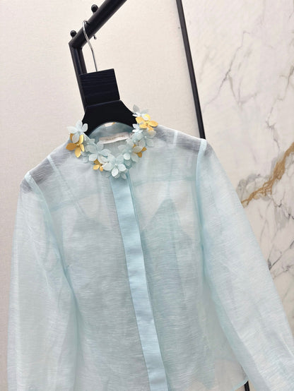 Zimm 25ss linen shirt
