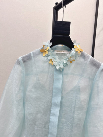 Zimm 25ss linen shirt