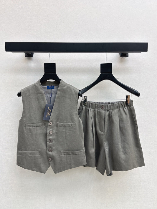 Ral 25ss linen suit