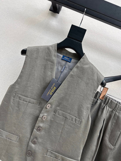 Ral 25ss linen suit