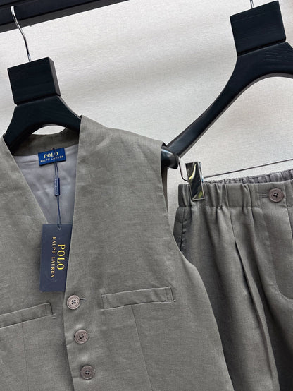 Ral 25ss linen suit
