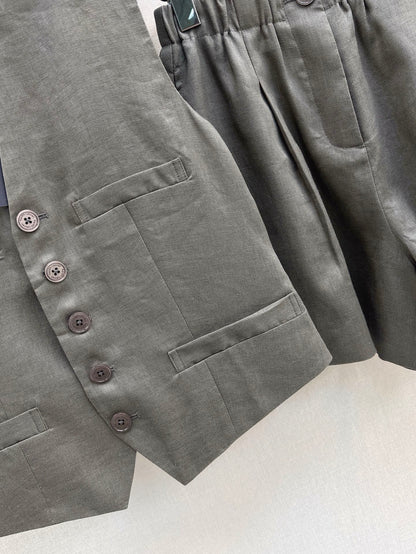 Ral 25ss linen suit