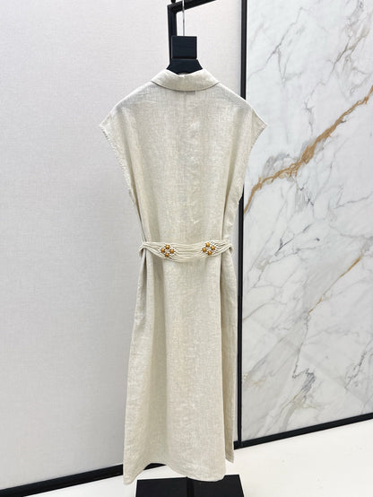 Loro 25ss linen dress