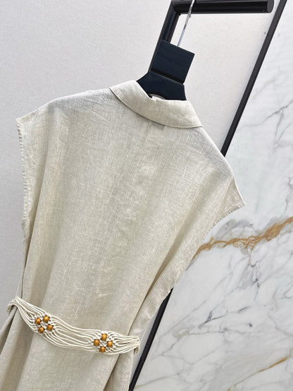 Loro 25ss linen dress
