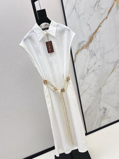Loro 25ss linen dress