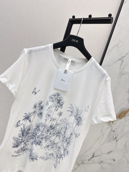 CD 25ss print t-shirt