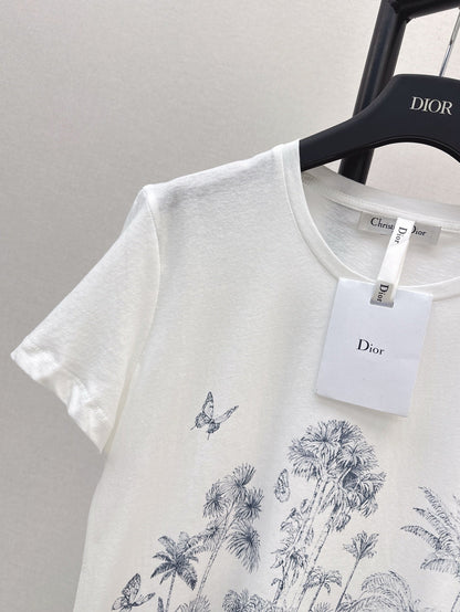 CD 25ss print t-shirt