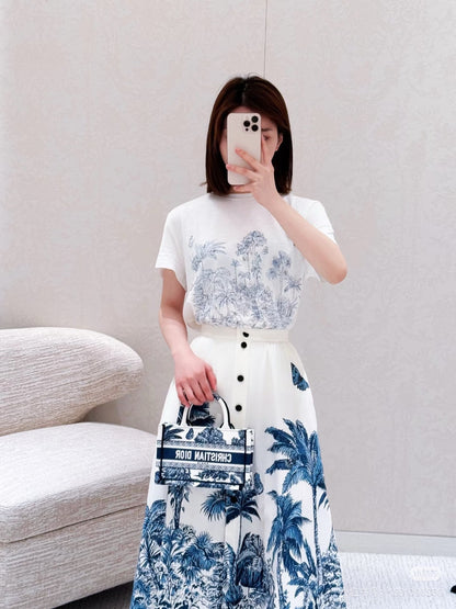 CD 25ss print t-shirt