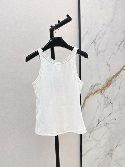 Celi 25ss embroidered vest