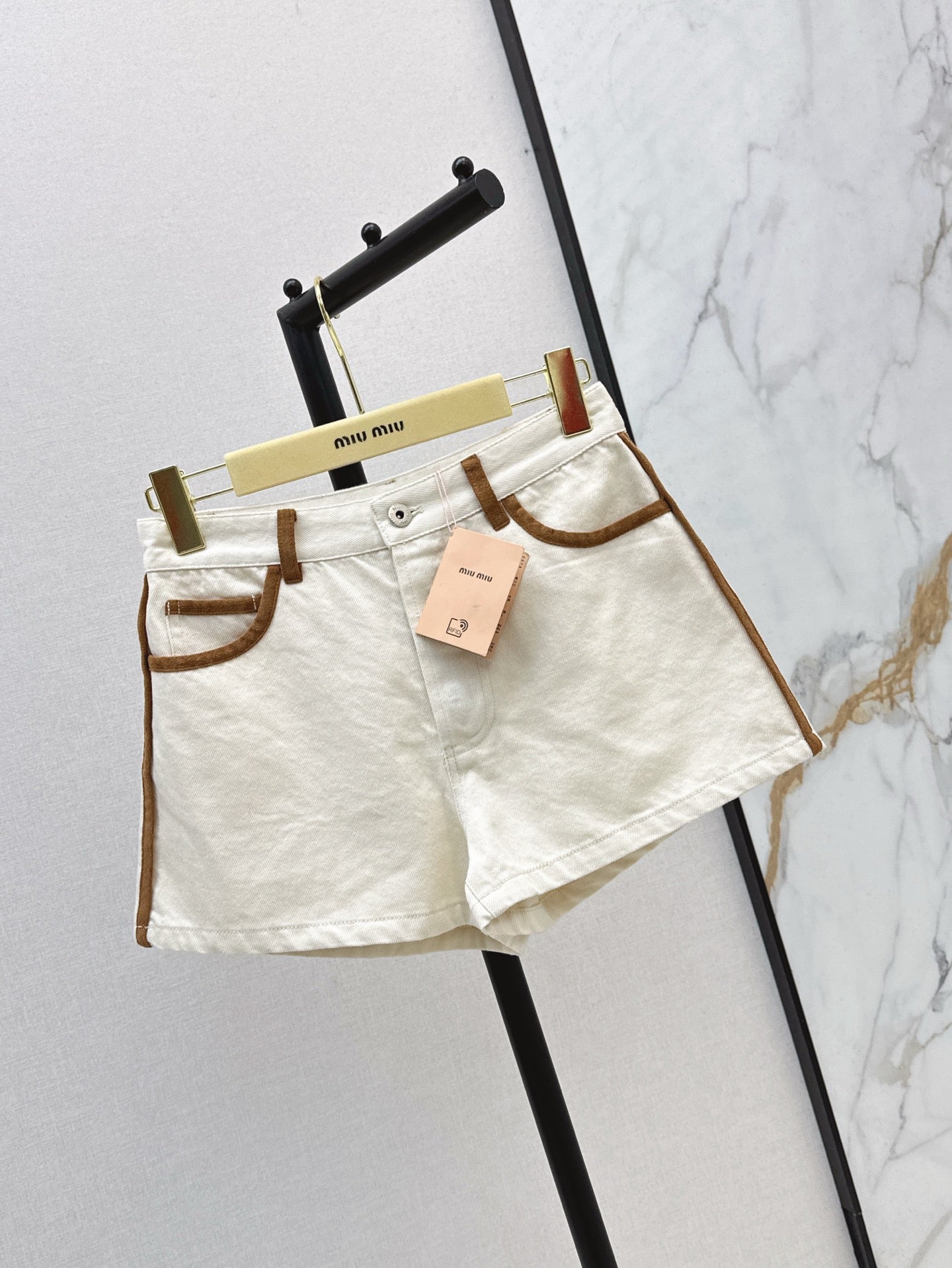 Miu 25ss denim short