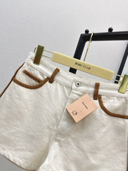Miu 25ss denim short