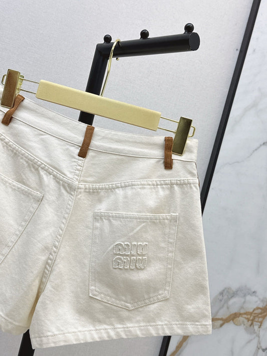 Miu 25ss denim short