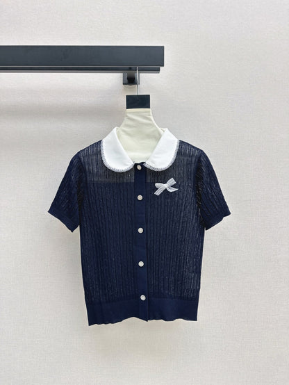 Miu 25ss knit cardigan
