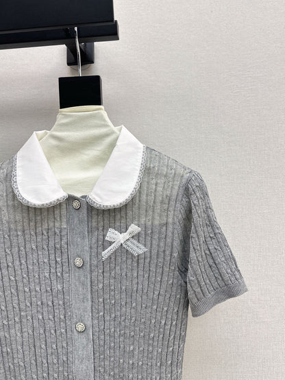 Miu 25ss knit cardigan