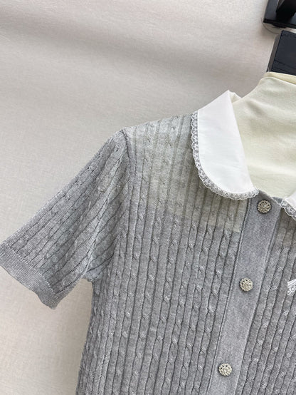 Miu 25ss knit cardigan