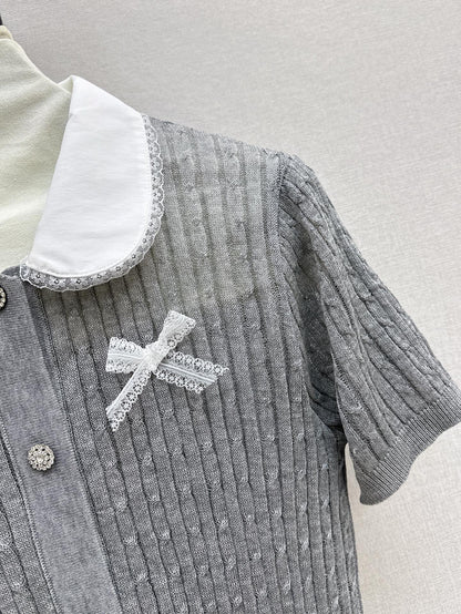 Miu 25ss knit cardigan