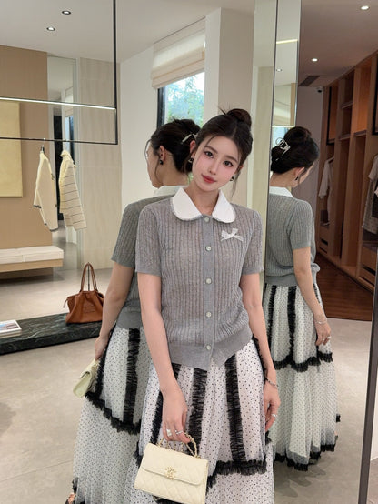 Miu 25ss knit cardigan