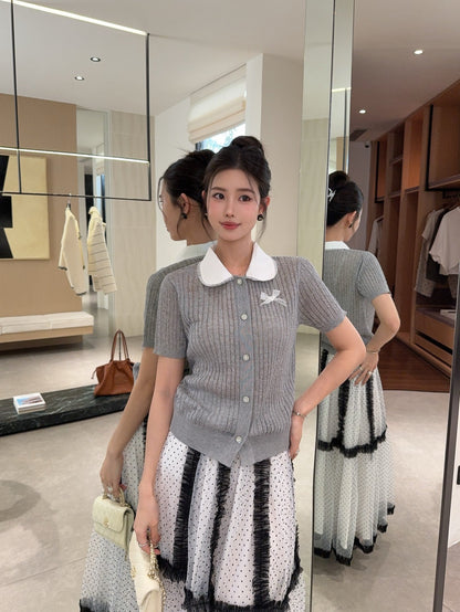 Miu 25ss knit cardigan