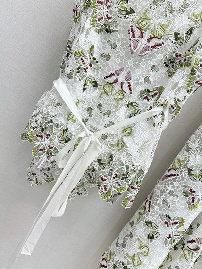 CD 25ss lace embroidered camisole