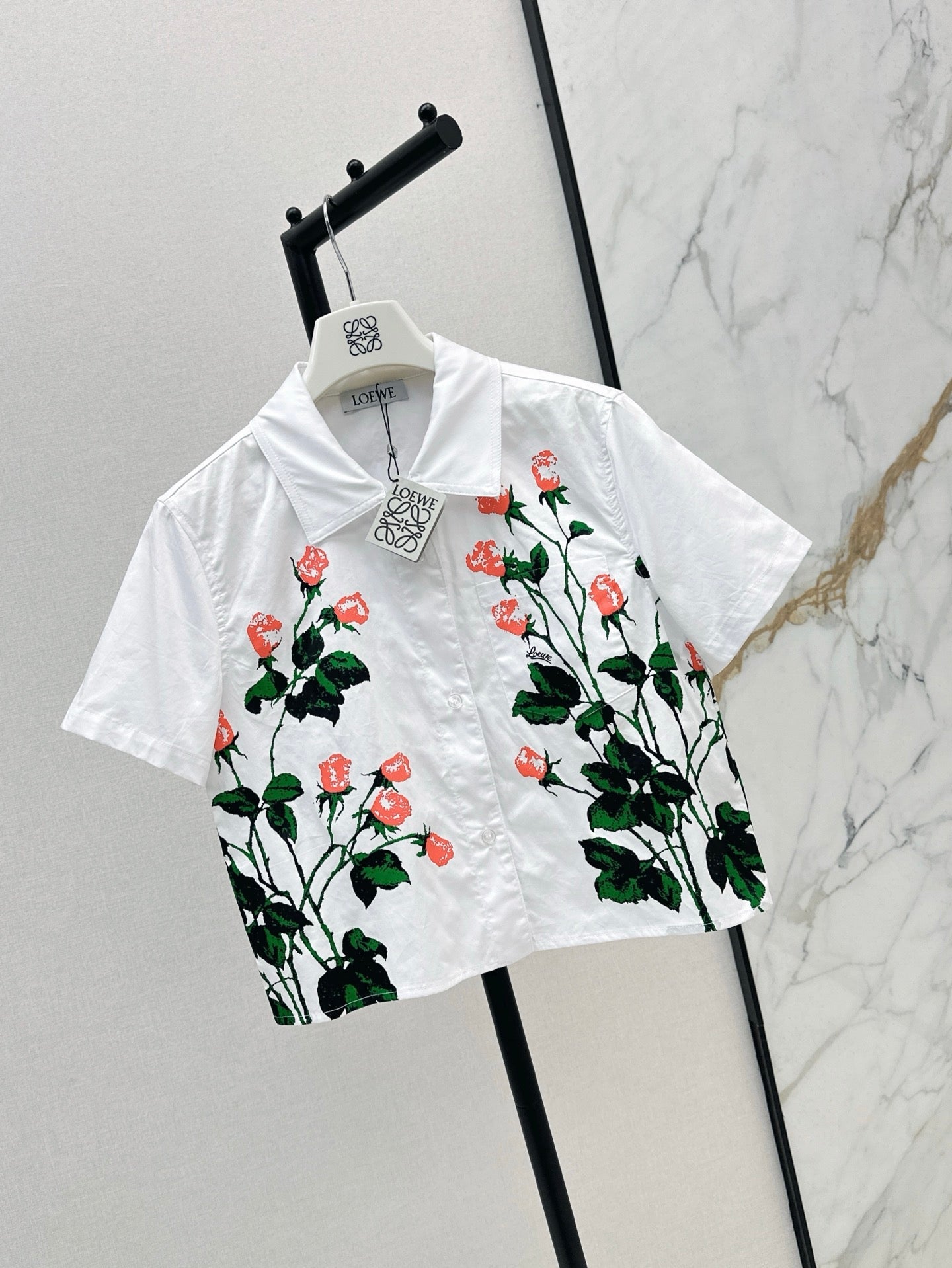 Loe 25ss print shirt