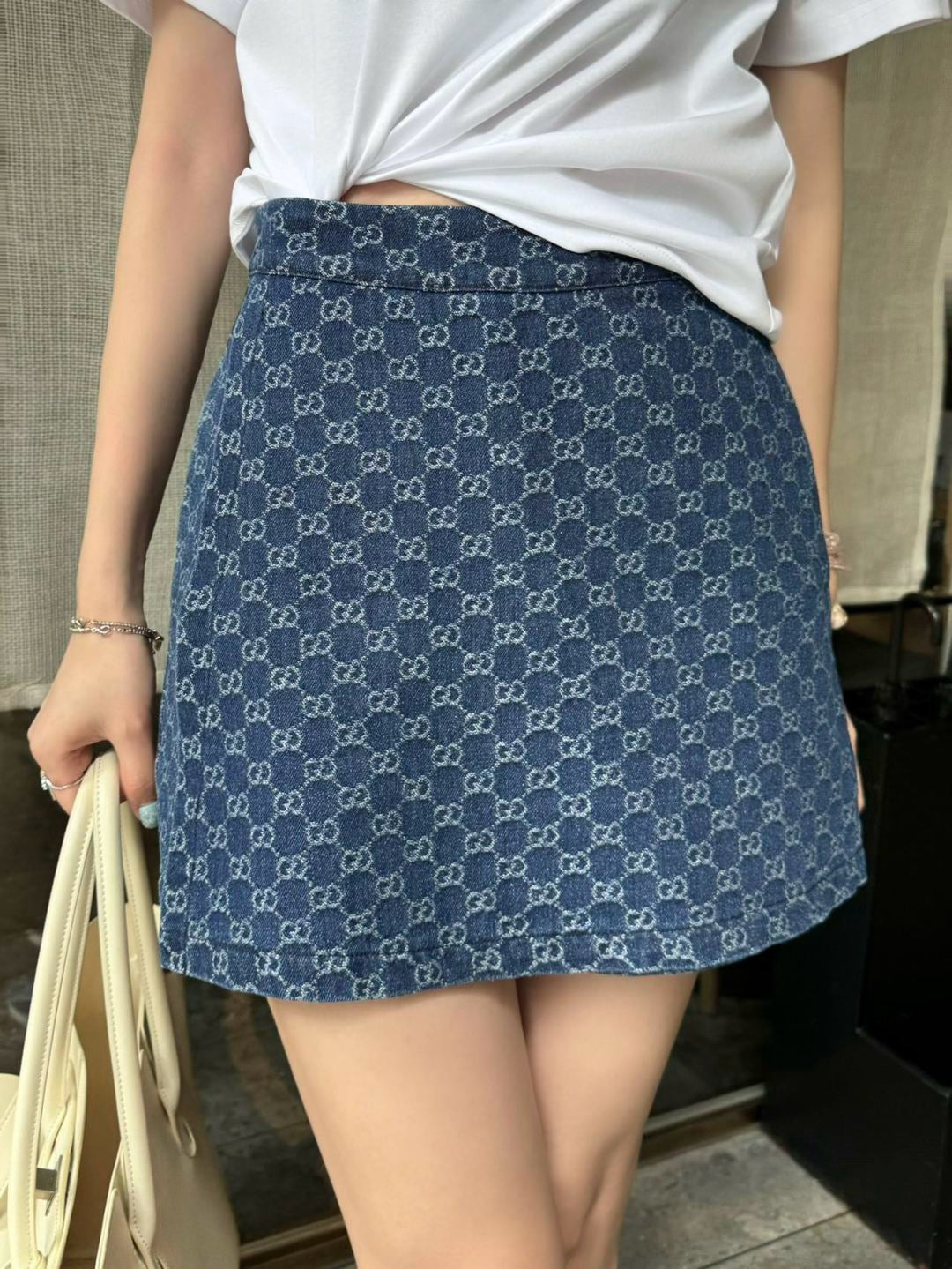 Gu 25ss tee short set