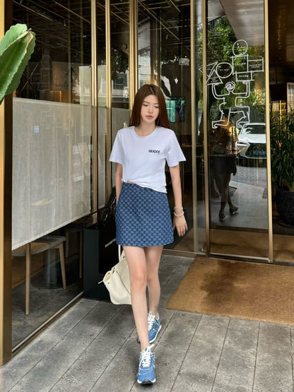 Gu 25ss tee short set