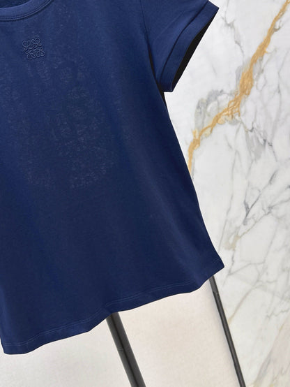 Loe 25ss hollow t-shirt