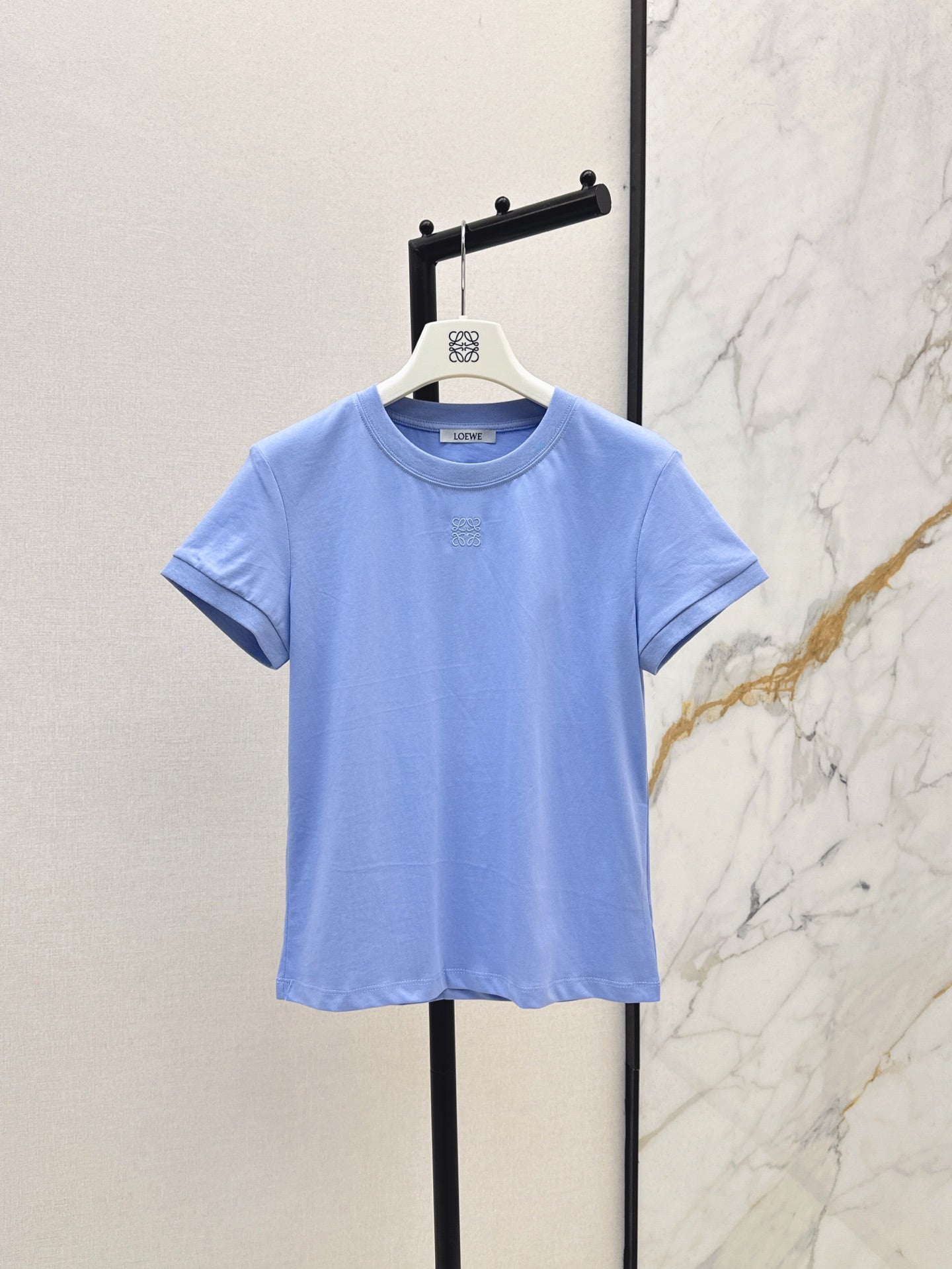 Loe 25ss hollow t-shirt