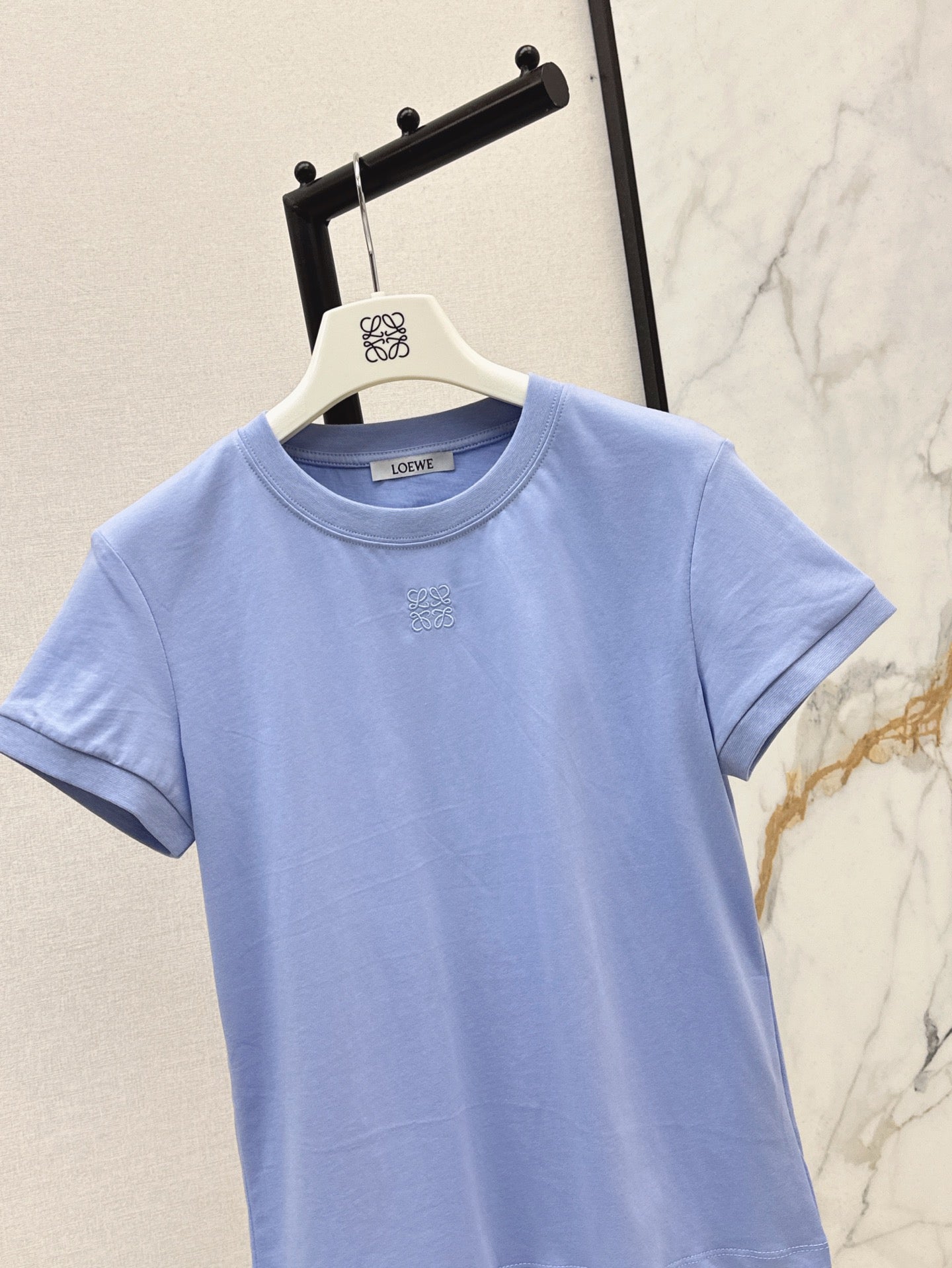Loe 25ss hollow t-shirt
