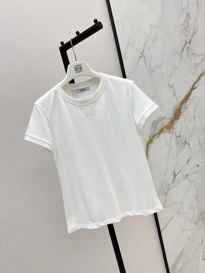 Loe 25ss hollow t-shirt