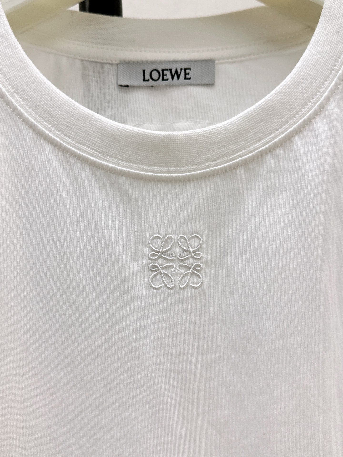 Loe 25ss hollow t-shirt