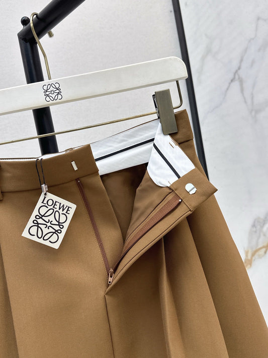 Loe 25ss pleated skirt