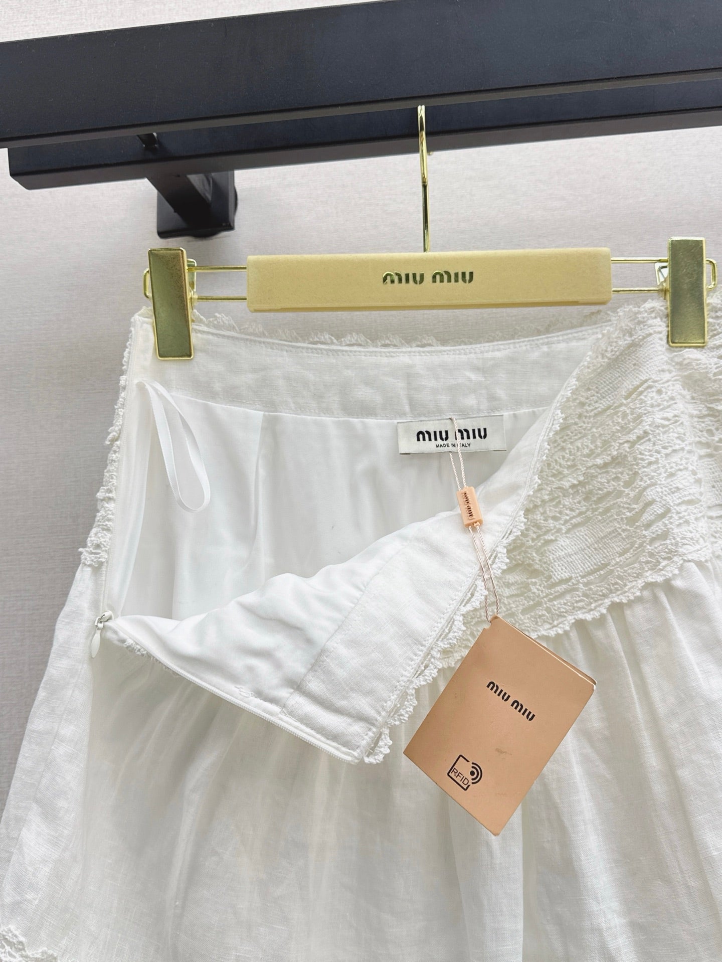 Miu 25ss hollow lace suit