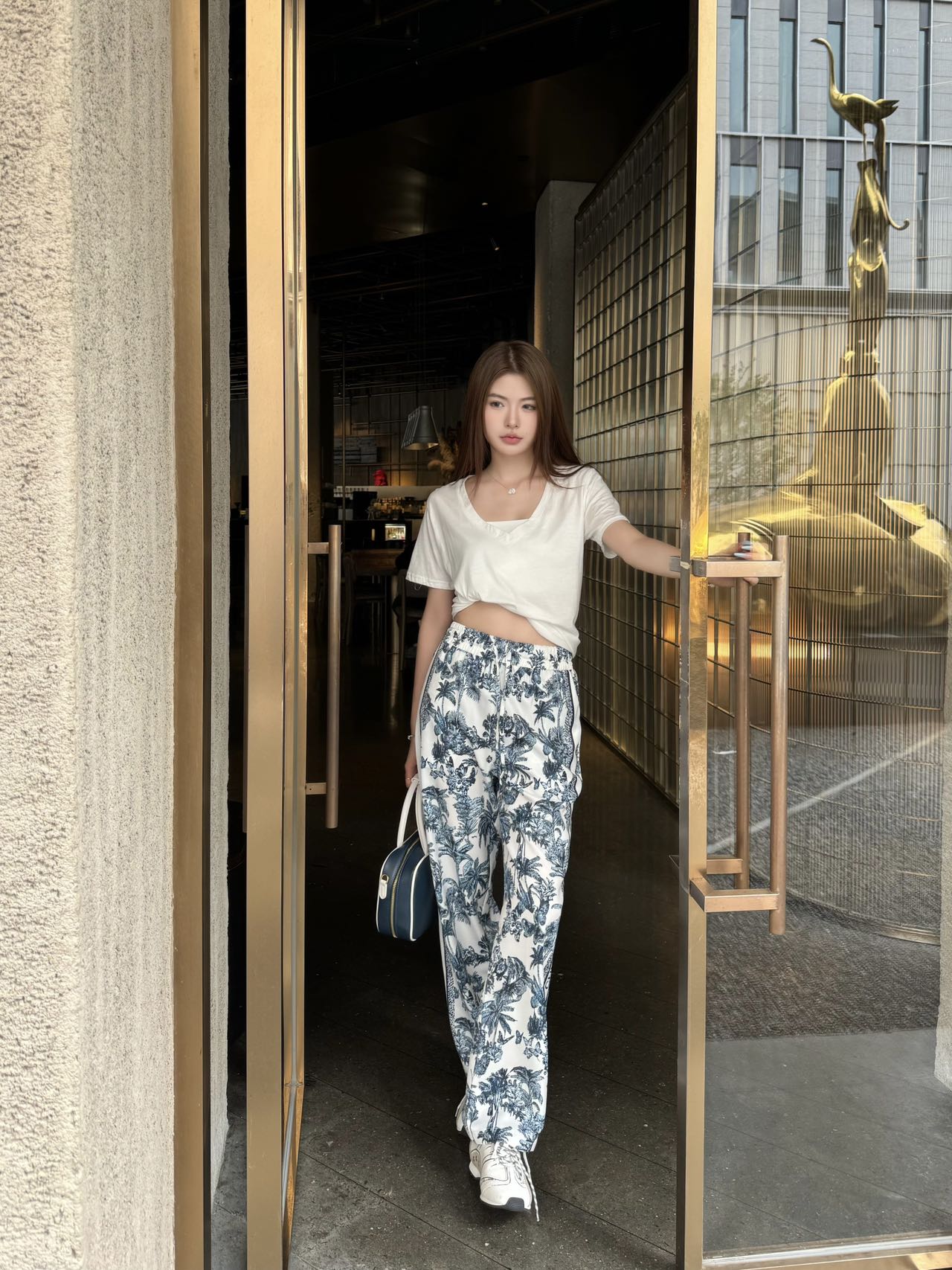 CD 25SS print pants