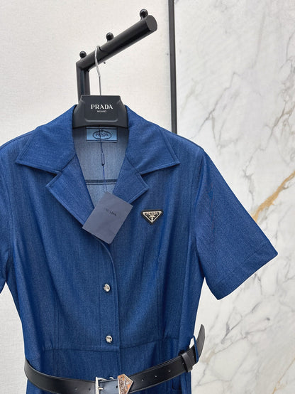 Pra 25ss denim dress